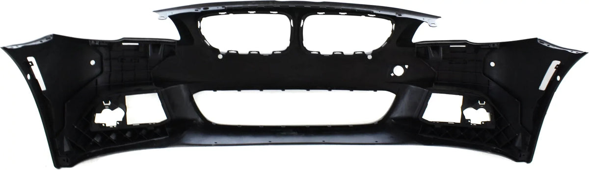 Front BUMPER Shield Matching For BMW 5-Series 2011-2013 Primed with M Pkg with PDC Sensor Holes with Side View Camera Sedan