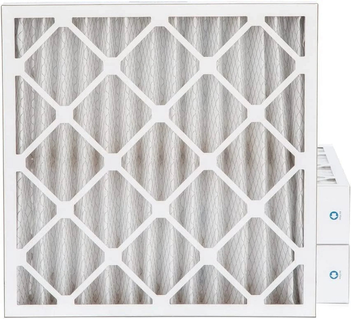 10X10x1 MERV 11, MPR 1000 Pleated Furne 1'' Air Filters By Pamlico. 6 Pk. Ext Size: 9-1/2 X 9-1/2 X 3/4