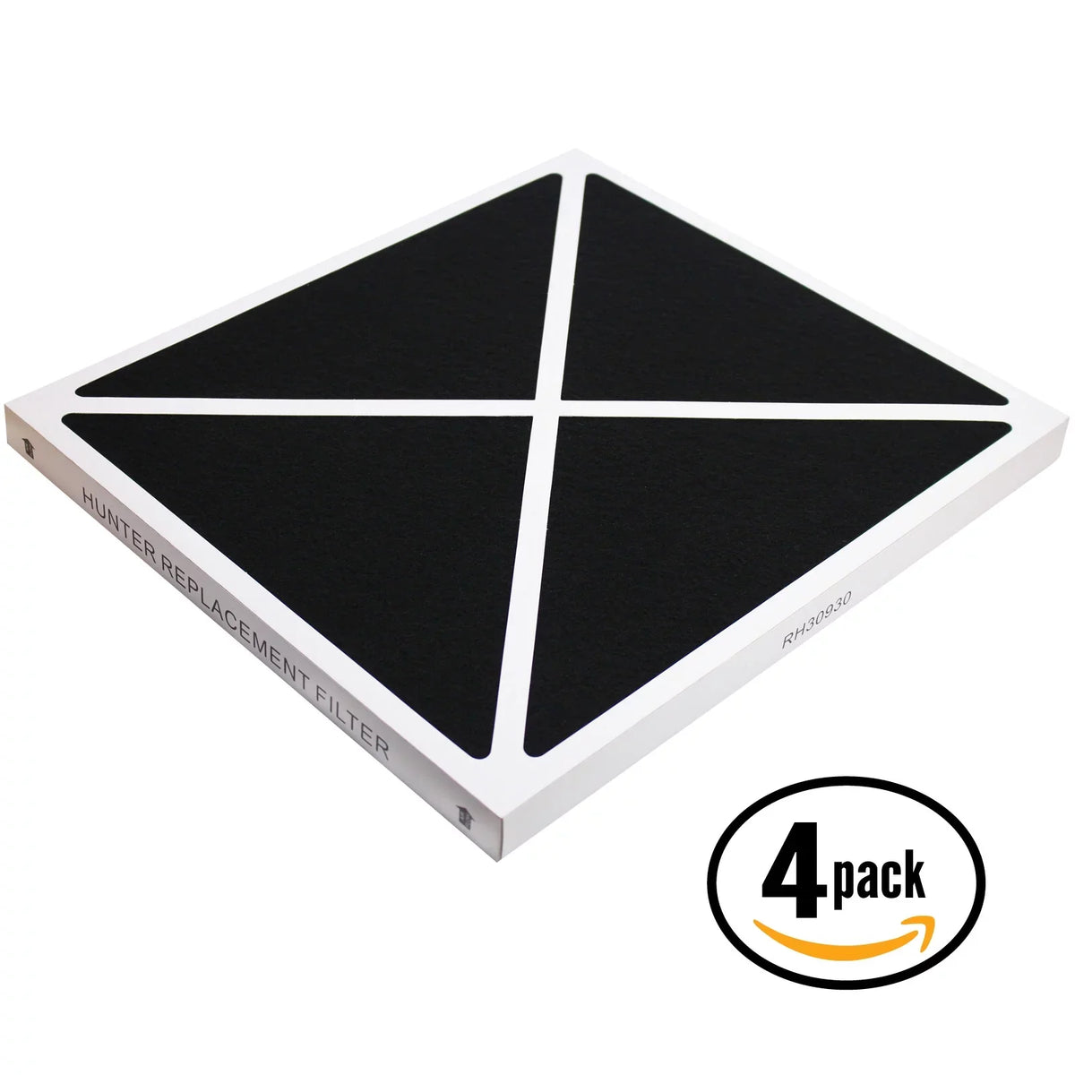 4-Pack Replacement Hunter 30205 Air Purifier Filter - Suitable Hunter 30930 Air Filter