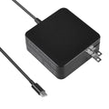 Aprelco Black 65W USB Type-C AC Adapter Charger Matching with Lenovo 100e Chromebook 1st Gen Type 81ER