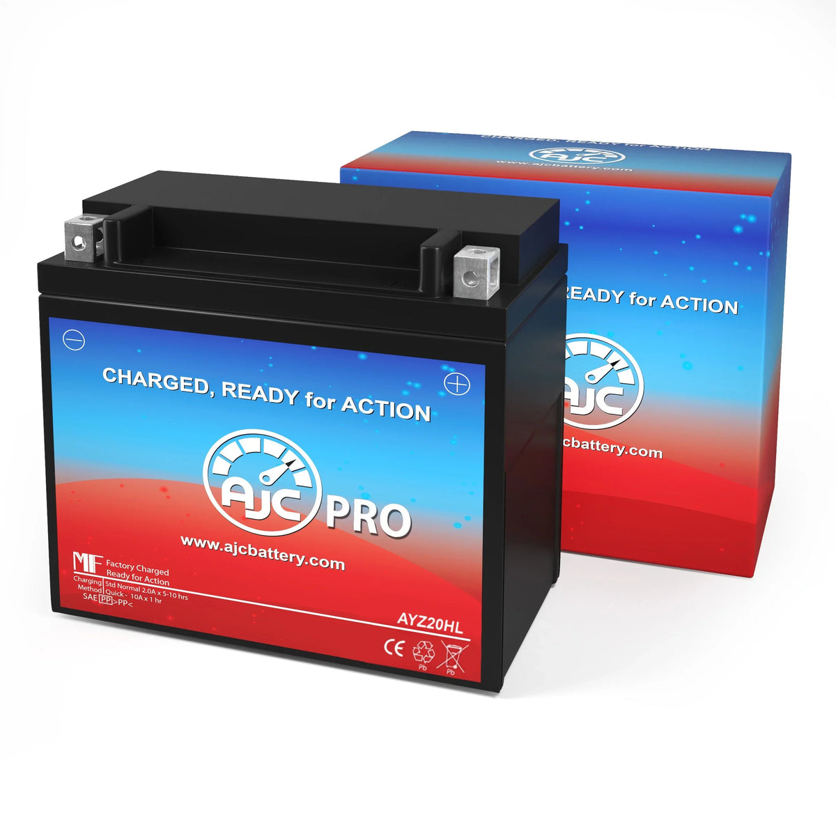 AJC Pro Battery Suitable with Bombardier GTx LTd 800 Ho Ptek 800CC Snowmobile Replacement Battery (2007)