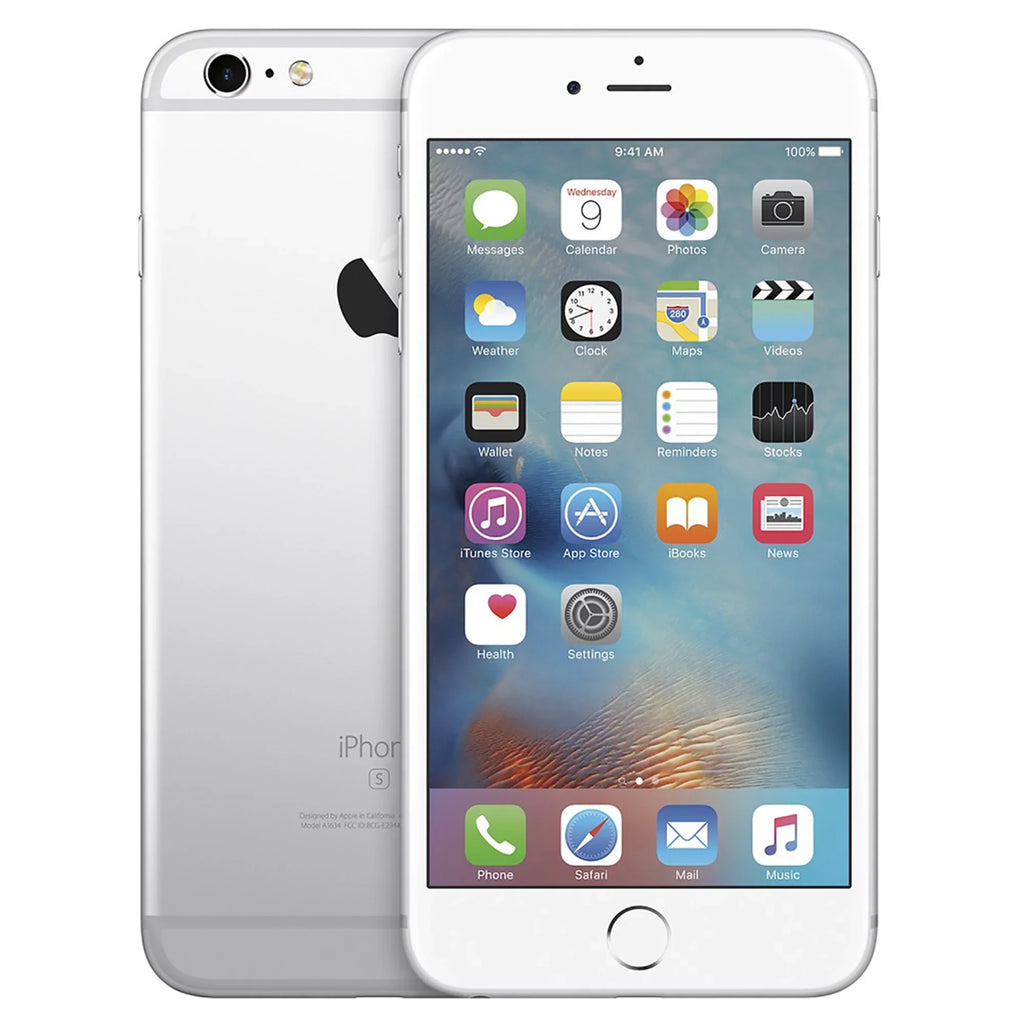 Restored Apple iPhone 6s Plus 64GB Unlocked GSM 4G LTE Dual- Phone w/ 12MP Camera - Silver (Refurbished)