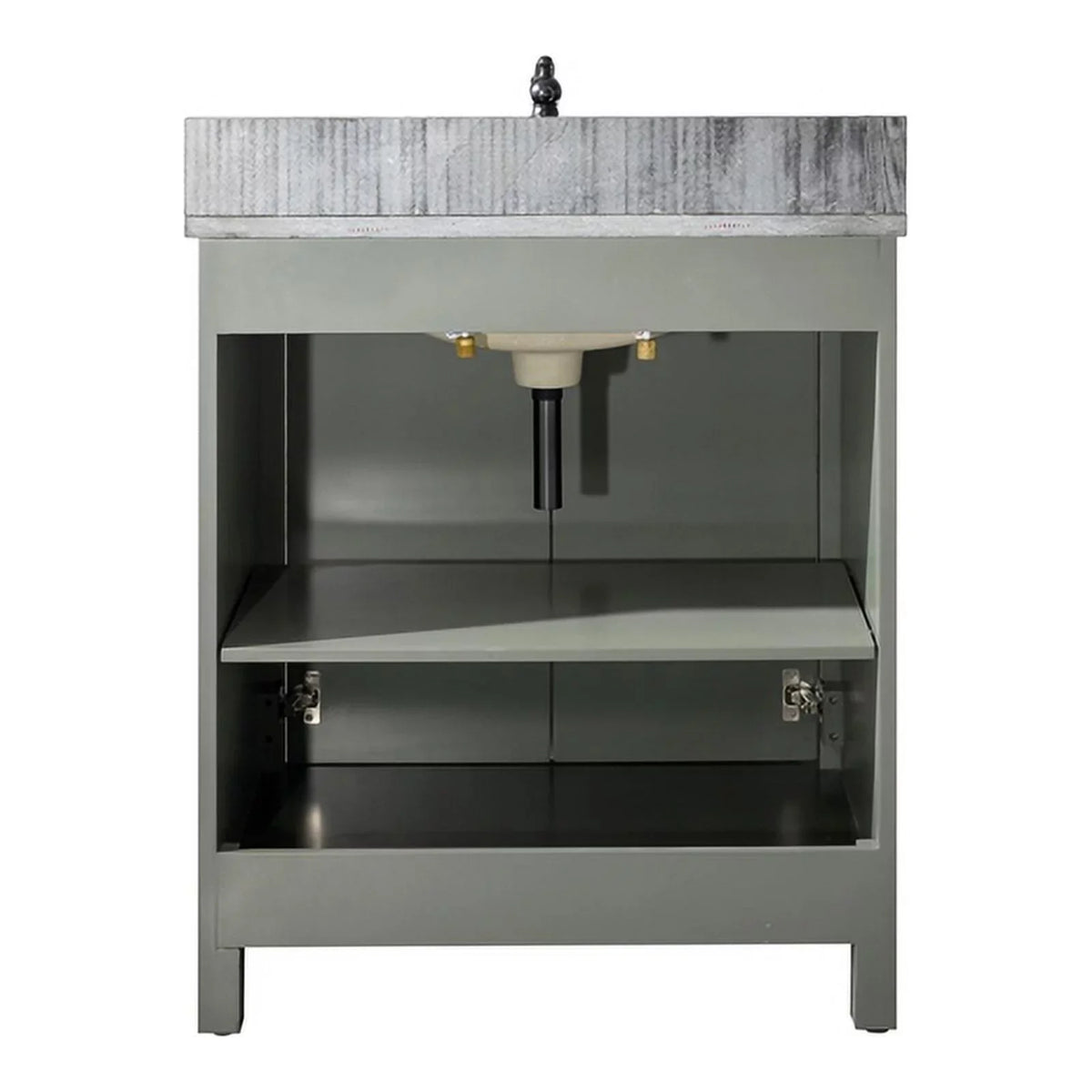 Legion Furniture 30" Contemporary MDF/Veneer Wood Sink Vanity Cabinet - Green
