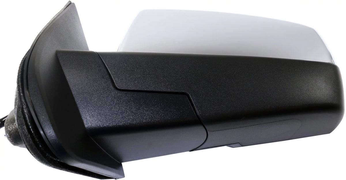 Mirror Suitable With 2015-2018 GMC Sierra 2500 HD Chevrolet Silverado 3500 Left Driver Side Heated Chrome Kool-Vue