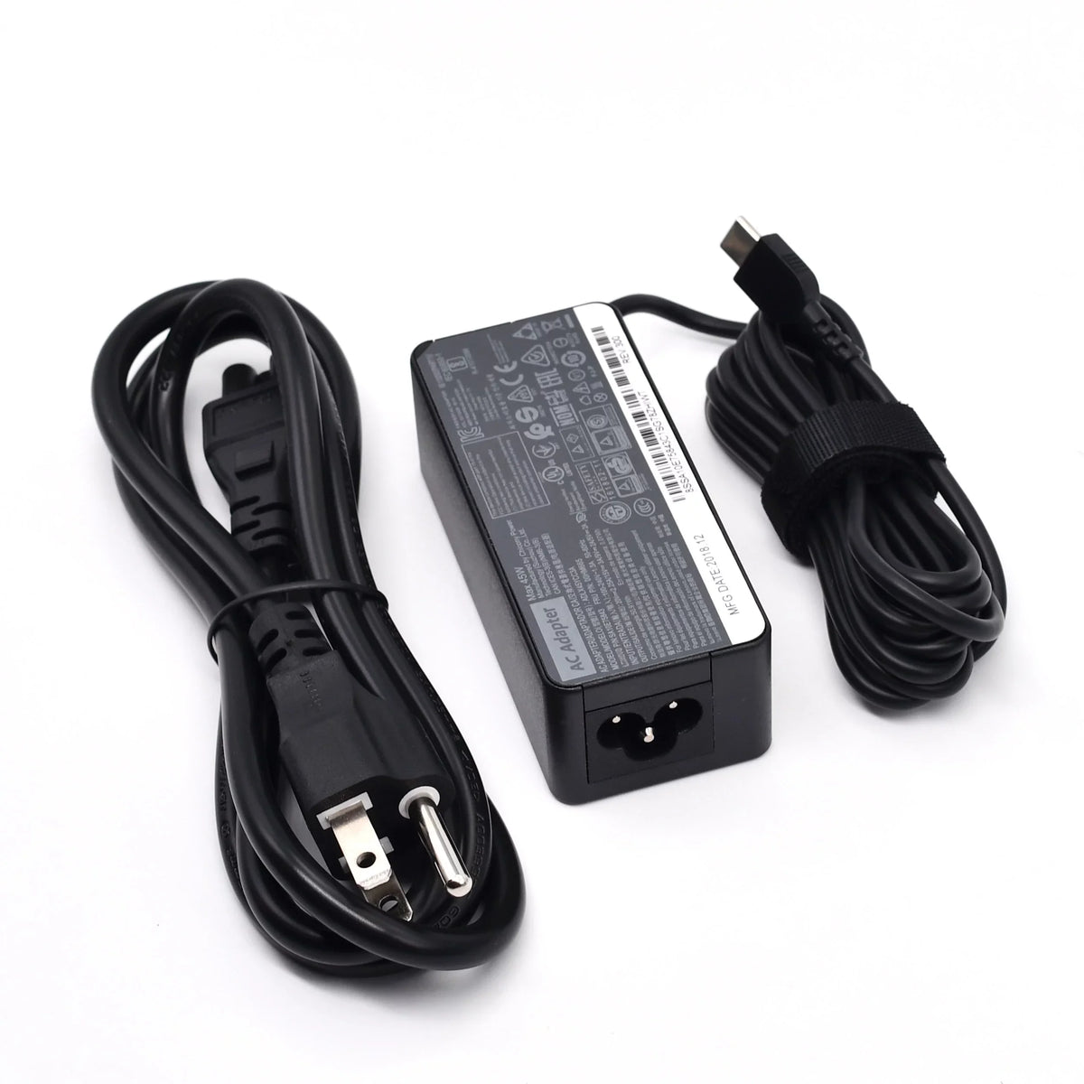 45W USB-C Adapter Charger for Lenovo Yoga 910-13IKB Glass 80VG
