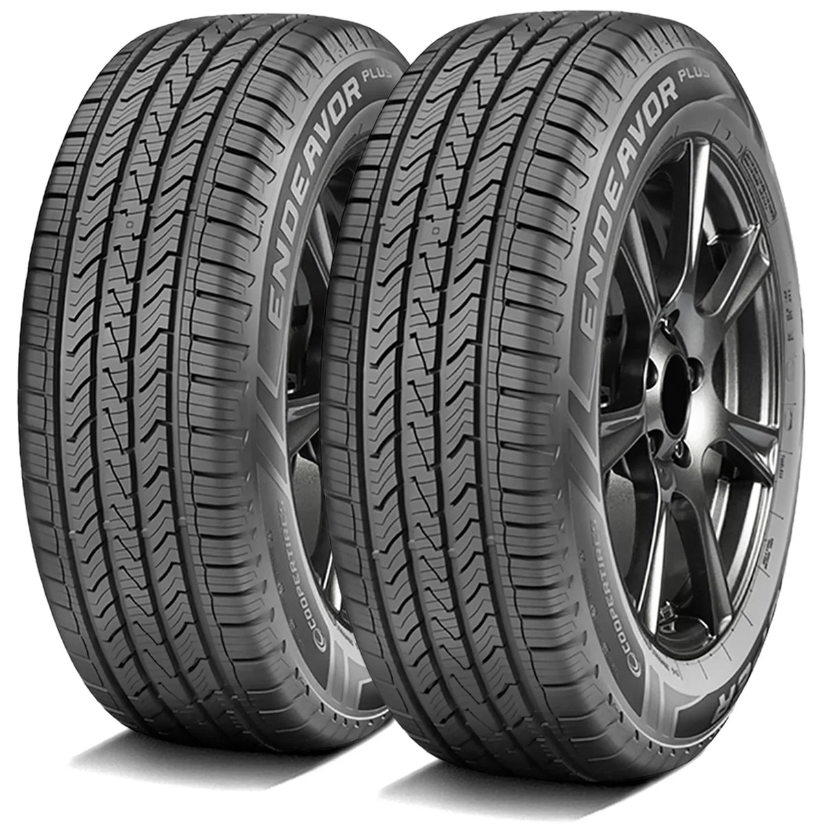Set of 4 (FOUR) Cooper Endeavor Plus 275/60R20 115H AS A/S All Season Tires Fits: 2016 Ram 1500 HFE, 2021-22 Ram 1500 Limited Longhorn