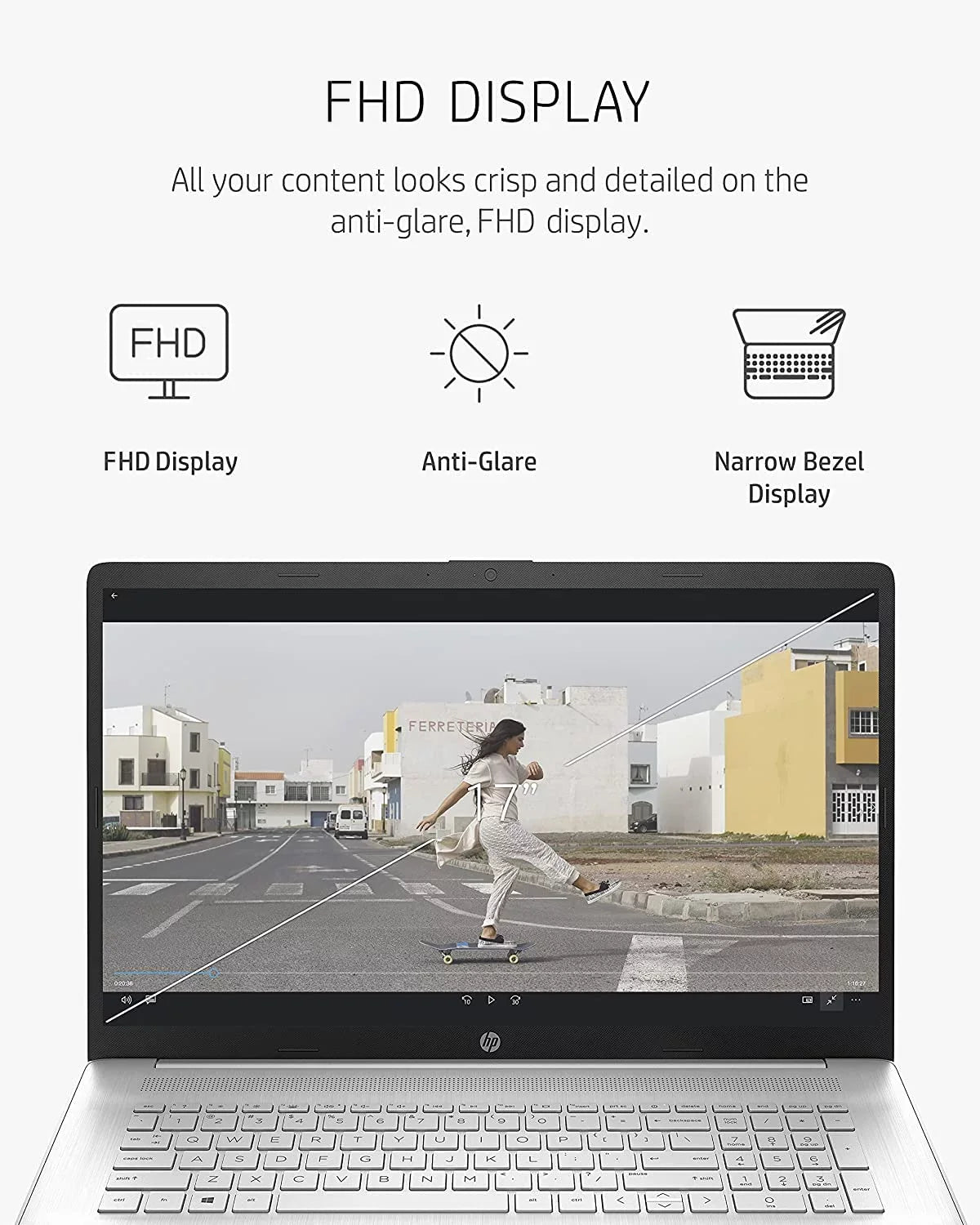 HP Pavilion 17.3-inch IPS FHD Laptop (2022 Model), i5-1155G7 (Beats i7-1165G7), Iris Xe Graphics, 12GB RAM, 512GB PCIe SSD, Backlit Keyboard, Long Battery Life, Webcam, Win11