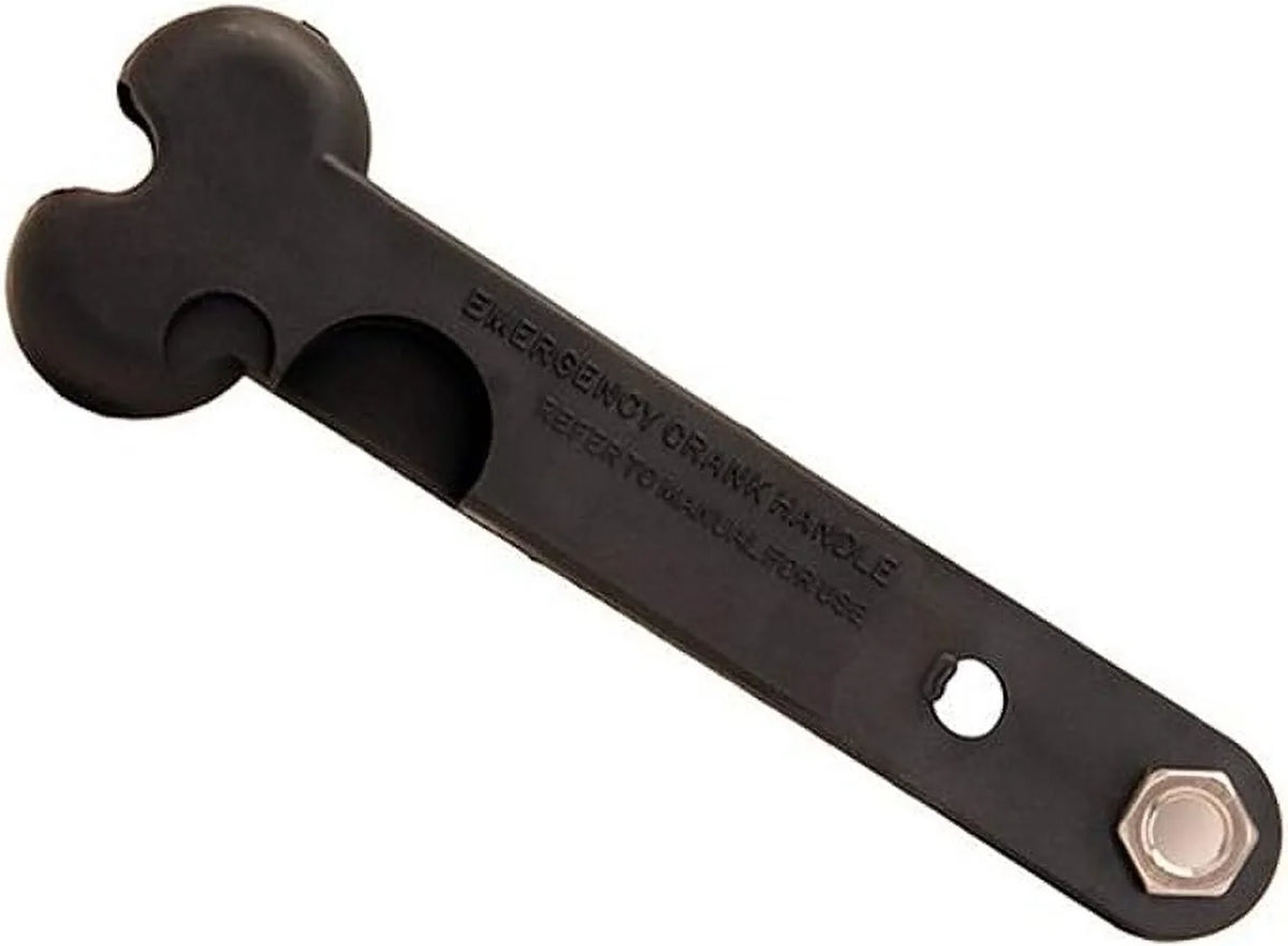 Scotty #1132 Electric Downrigger Replacement Emergency Crank Handle , BLACK