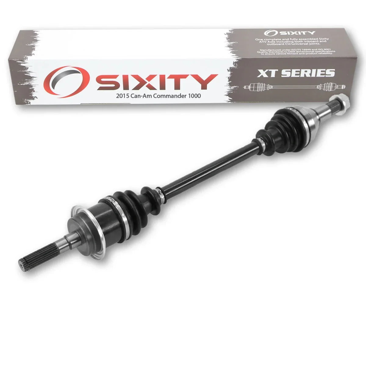 Sixity XT Front Right Axle Suitable with Can-Am Commander 1000 2015 - MAX 1000 DPS XT 4X4