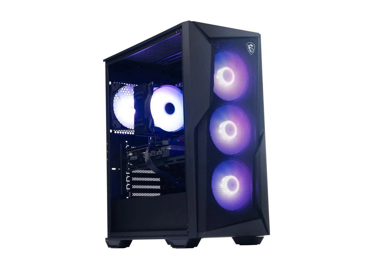 MSI Gaming Desktop Codex R2 B14NUC5-216US i5 14th Gen 14400F (2.50GHz) 16GB DDR5 1 TB PCIe SSD GeForce RTX 4060 Windows 11 Home 64-bit
