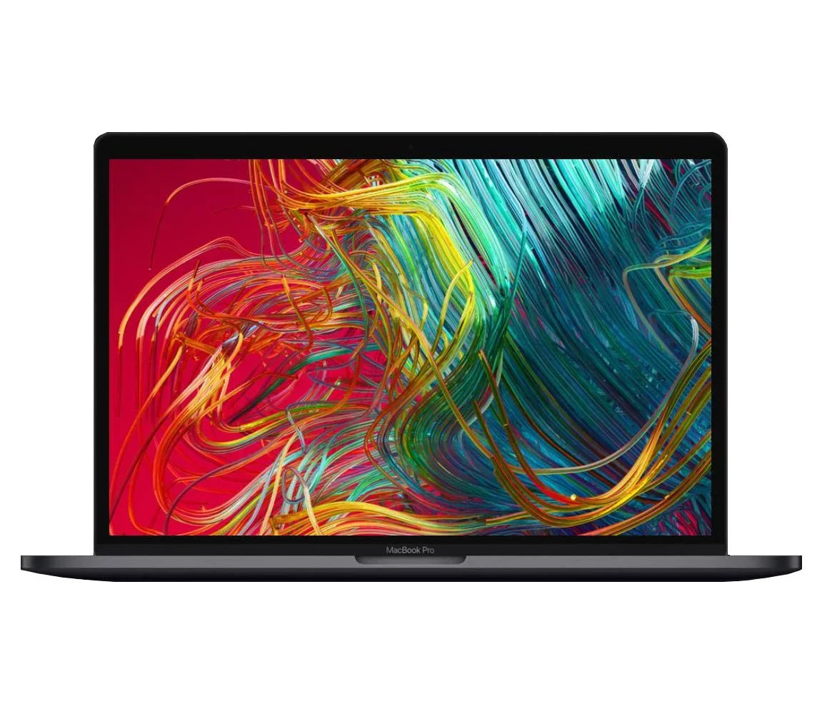 Pre-Owned Macbook Pro 15.4-inch (Retina, Space Gray, Touch Bar) 2.2Ghz 6- i7 (Mid 2018) MR932LL/A 256GB SSD 32GB Memory 2880x1800 Display Mac OS Sierra Power Adapter (Good)