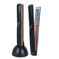 DIMUXI Ultrasonic Hair Care Iron, Professional Cold Iron Straightner, Shield the Damaged Hair, Wireless Portable