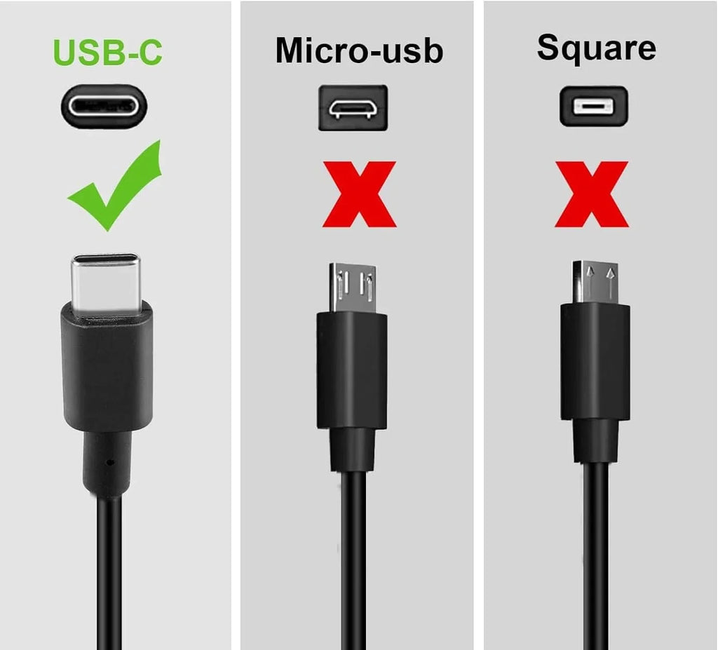 Guy-Tech 45w USB-C Ac Adapter Suitable with Lenovo 100e 82GJ0008CF Power Cord