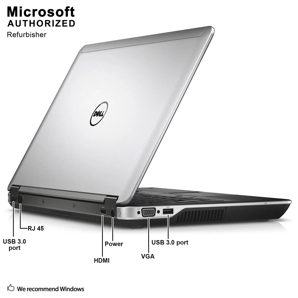 E6440 14 Business Laptop, I3-4000M 2.4GHZ, 16G DDR3L, 512G SSD, DVDVGA, HDMI, Windows 10 Pro 64 Bit-Multi-Language(EN/ES/FR) Used Grade A