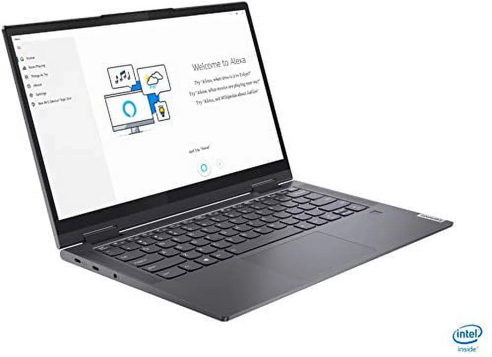 2022 LENOVO Yoga 7i 2-in-1 Laptop 14 inch FHD Touchscreen EVO Platform 11th i7-1165G7 Iris Xe Graphics 12GB DDR4 512GB SSD WI-FI 6 Thunderbolt 4.0 Backlit KB with Fingerprint Windows 10