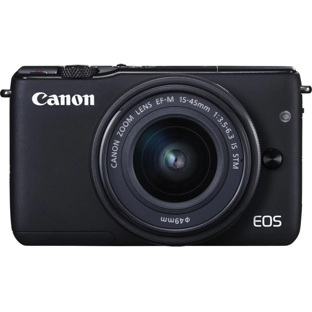 Canon EOS M10 18 Megapixel Mirrorless Camera with Lens, 0.59", 1.77", Black