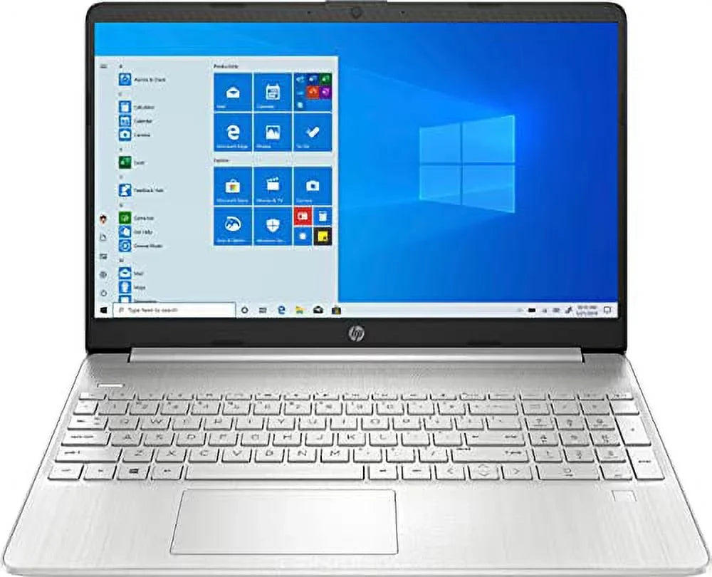 HP 2022 15.6" FHD IPS Display Laptop PC 11th Gen 4- i5-1135G7 64GB DDR4 RAM 2TB NVMe SSD Iris Xe Graphics Webcam HDMI Fingerprint USB C Windows 11 Home Silver w/RE 32GB USB 3.0 Drive