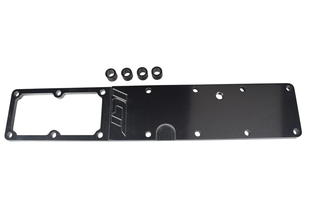 Billet High Flow - Intake Manifold / Plenum Plate Fitting with (6.7L Cummins) Grid Heater Delete