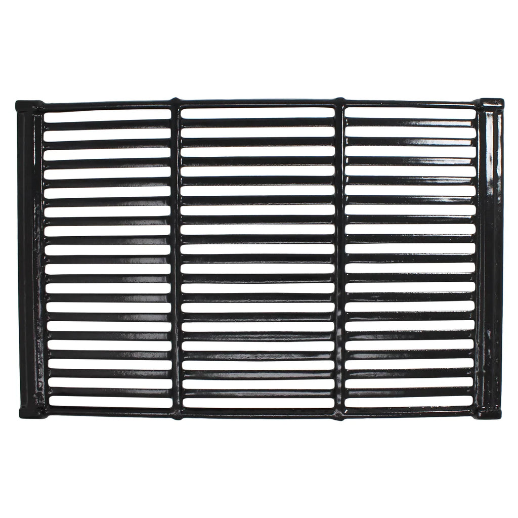 2 BBQ Grill Cooking Grates & 3 Heat Shield Plate Tent Replacement Parts for Charmglow 810-6320-B - Suitable Barbeque Porcelain Enameled Cast Iron Grid 19" & Flame Tamer, Flavorizer Bar