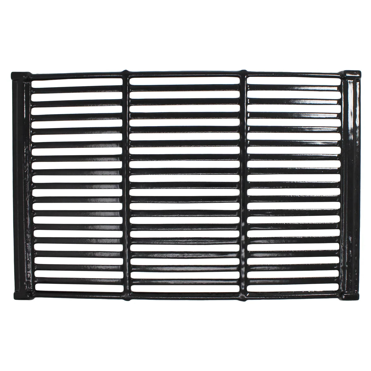 2 BBQ Grill Cooking Grates & 3 Heat Shield Plate Tent Replacement Parts for Charmglow 810-6320-B - Suitable Barbeque Porcelain Enameled Cast Iron Grid 19" & Flame Tamer, Flavorizer Bar