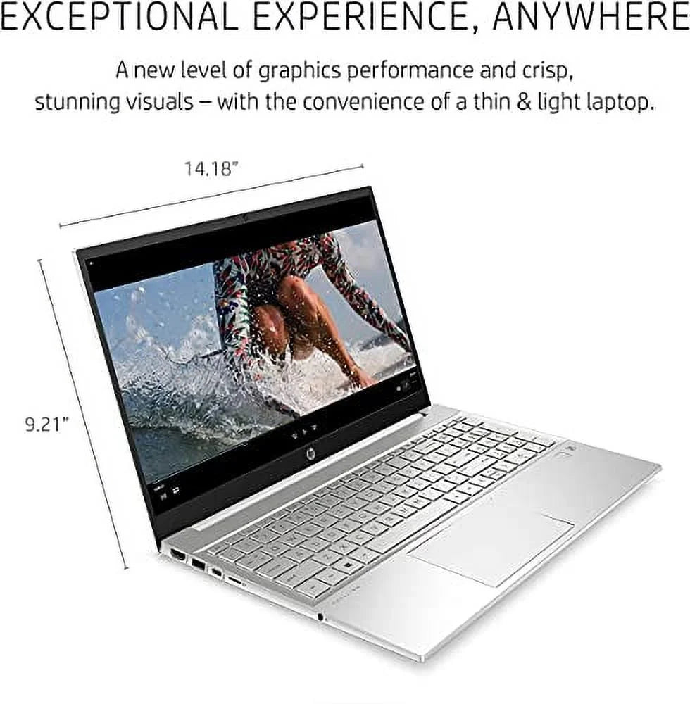 2022 HP Pavilion Laptop - 15.6" FHD (1920 x 1080) IPS - 11th i7-1165G7 - Iris Xe Graphics - 32GB DDR4 - 1TB NVMe SSD - HDMI - USB-C - WiFi 6 - Bluetooth 5 - Windows 11 Pro w/ 32GB USB