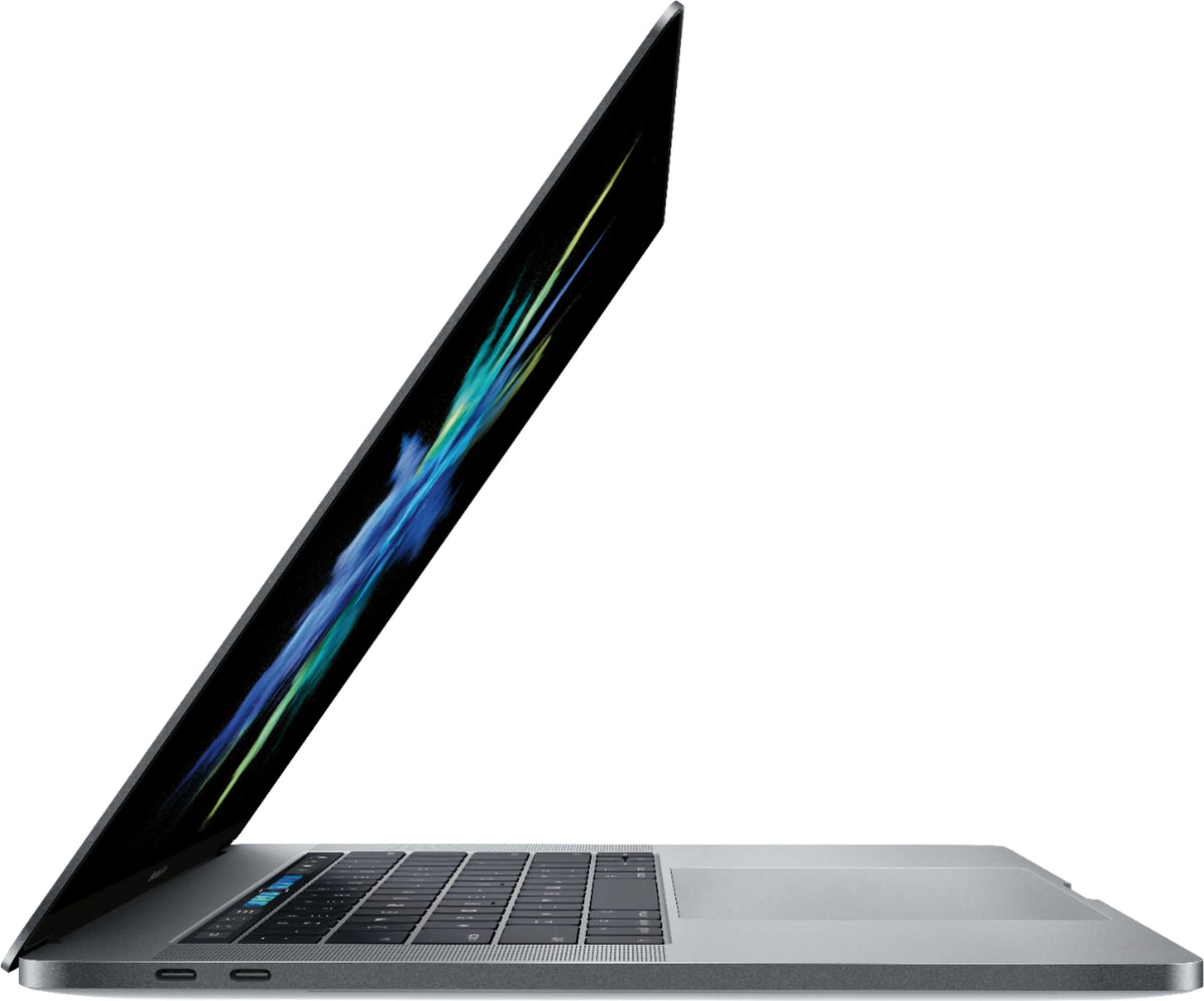 Pre-Owned Apple MacBook Pro 15.4-inch with Touch Bar 2017 MPTR2LL/A, 2.8 GHz i7, 16GB RAM, MacOS, 256GB SSD, Space Gray (Fair)