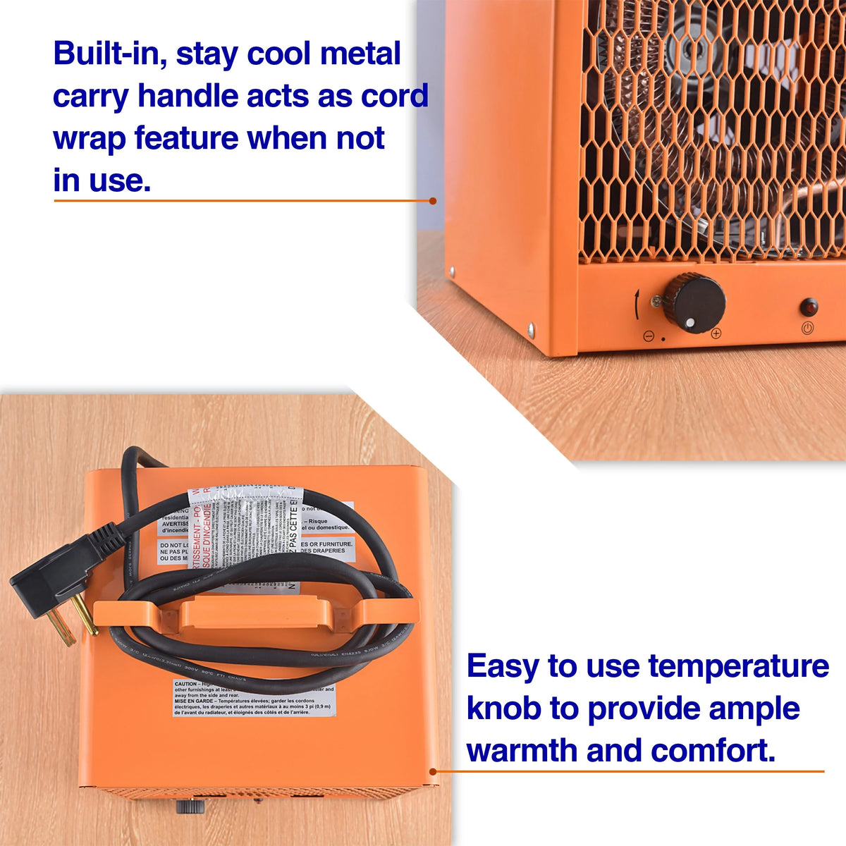 Aain Fan Forced Heater, the Plug NEMA#6-30R,Industrial 4800 Watt , 240 Volt/60 Hz,3 Phase