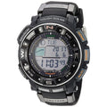 Mens Pro Trek Atomic Solar Digital Dial Black Watch - PRW2500R-1
