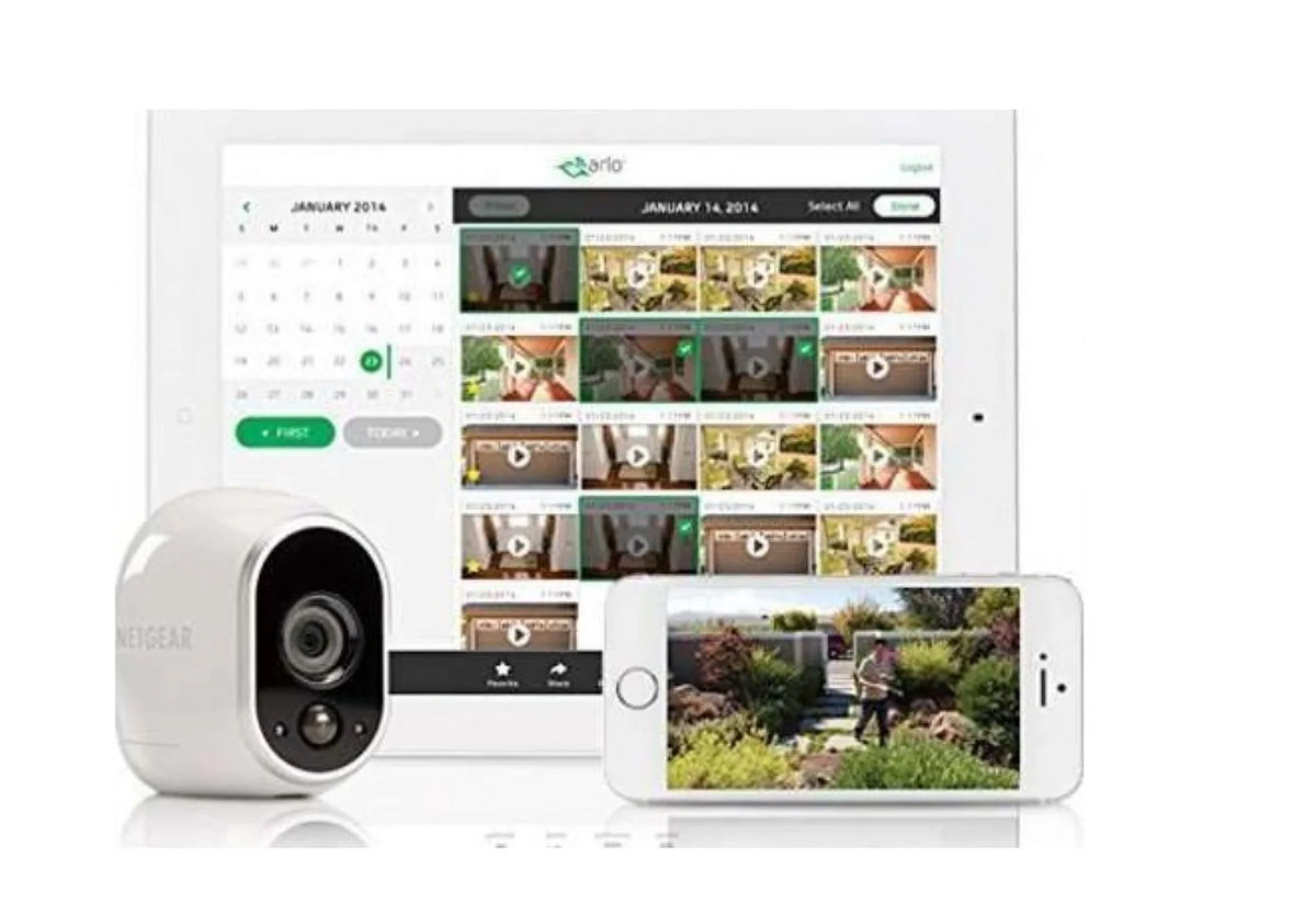 Open Box Arlo Add-on HD Security Camera VMC3030-100EUS - WHITE
