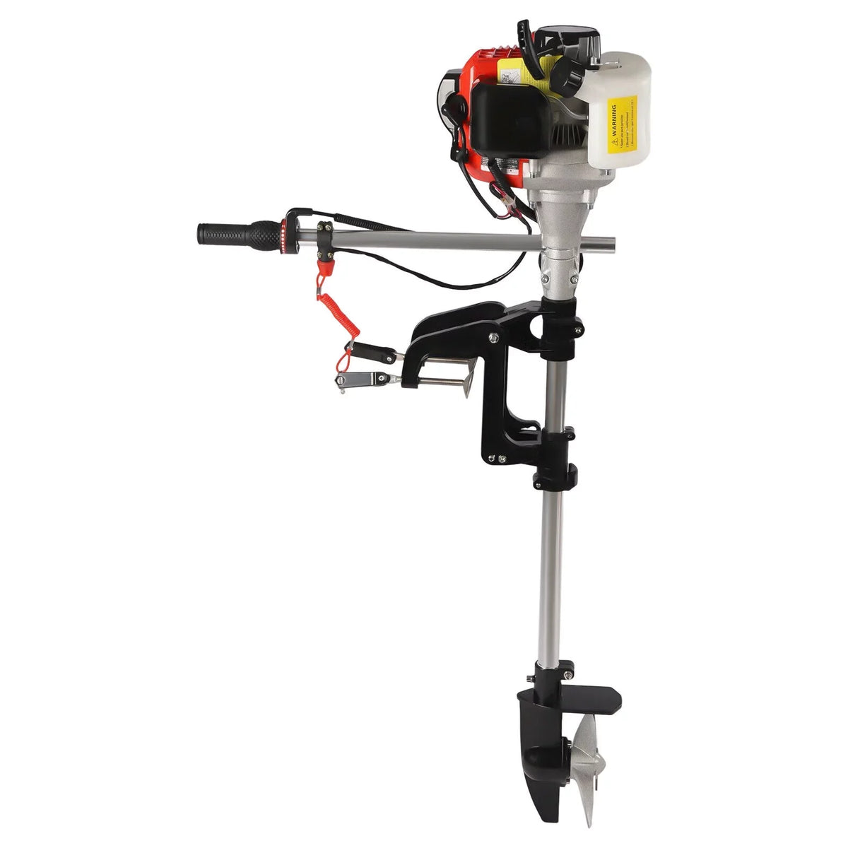 2-Stroke 2.3HP 52CC Outboard Ship Motor Engine Pull Starter w/Air Cooling System