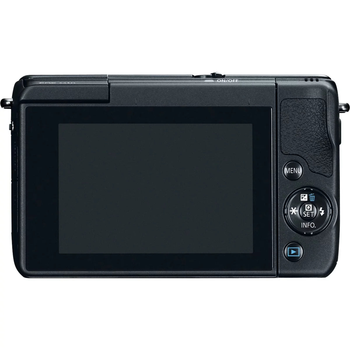 Canon EOS M10 18 Megapixel Mirrorless Camera with Lens, 0.59", 1.77", Black
