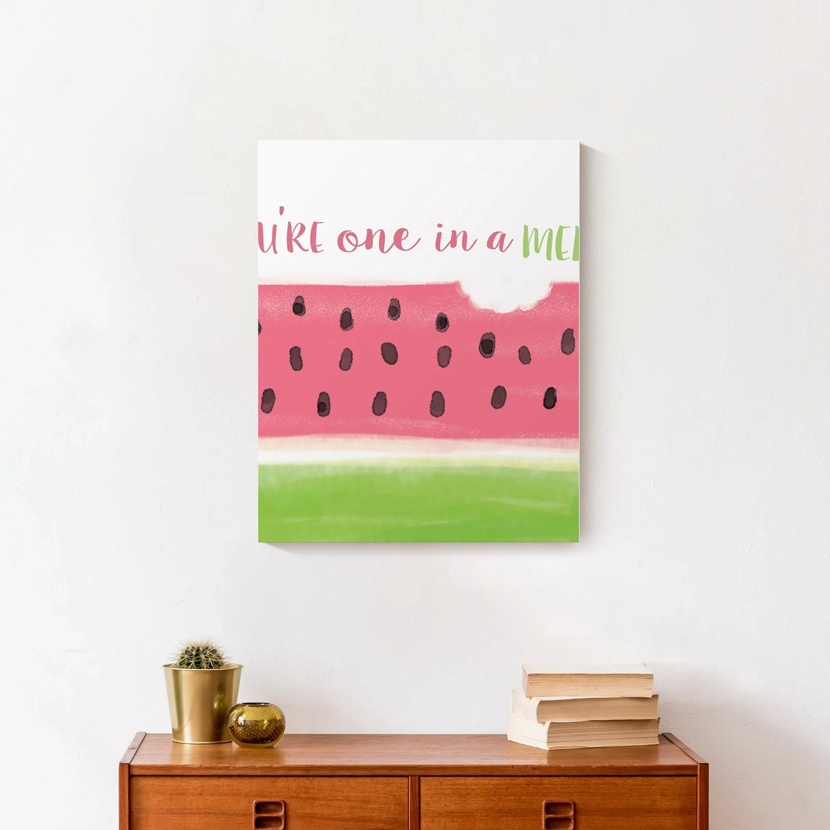 Creative Products One in A Melon 16x20 Canvas Wall Art