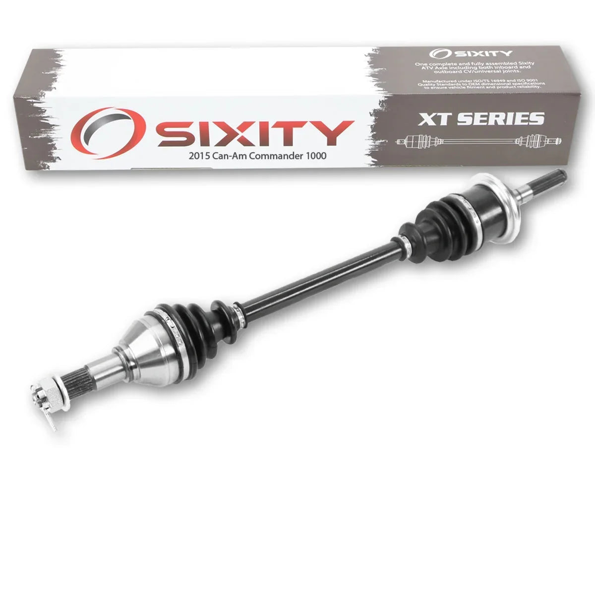 Sixity XT Front Right Axle Suitable with Can-Am Commander 1000 2015 - MAX 1000 DPS XT 4X4