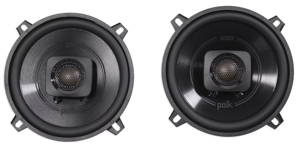 (2) Polk Audio DB522 5.25" 600w Car/Marine/Motorcycle Speakers+Speaker