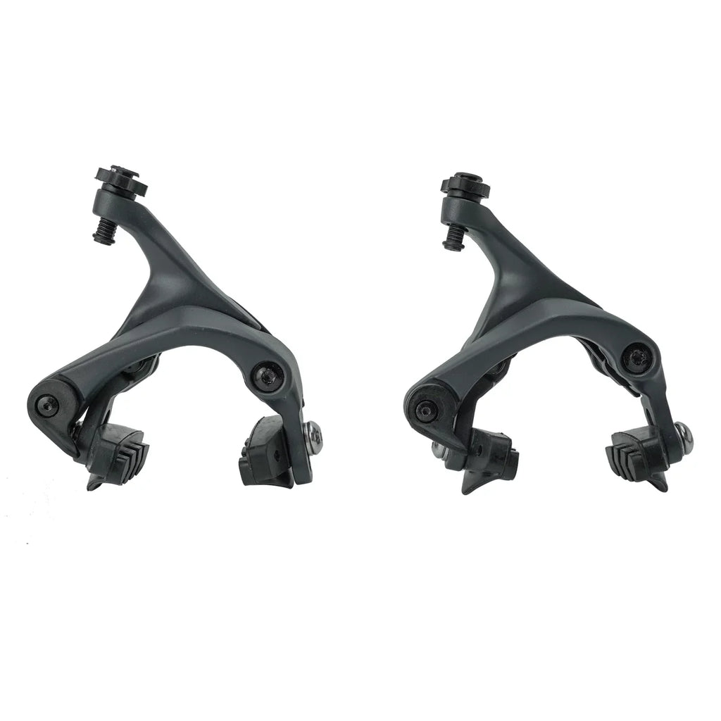 OWSOO Brake Caliper Set with Brake Levers and Cable Housing for Road Bike Fixed Gear Bike
