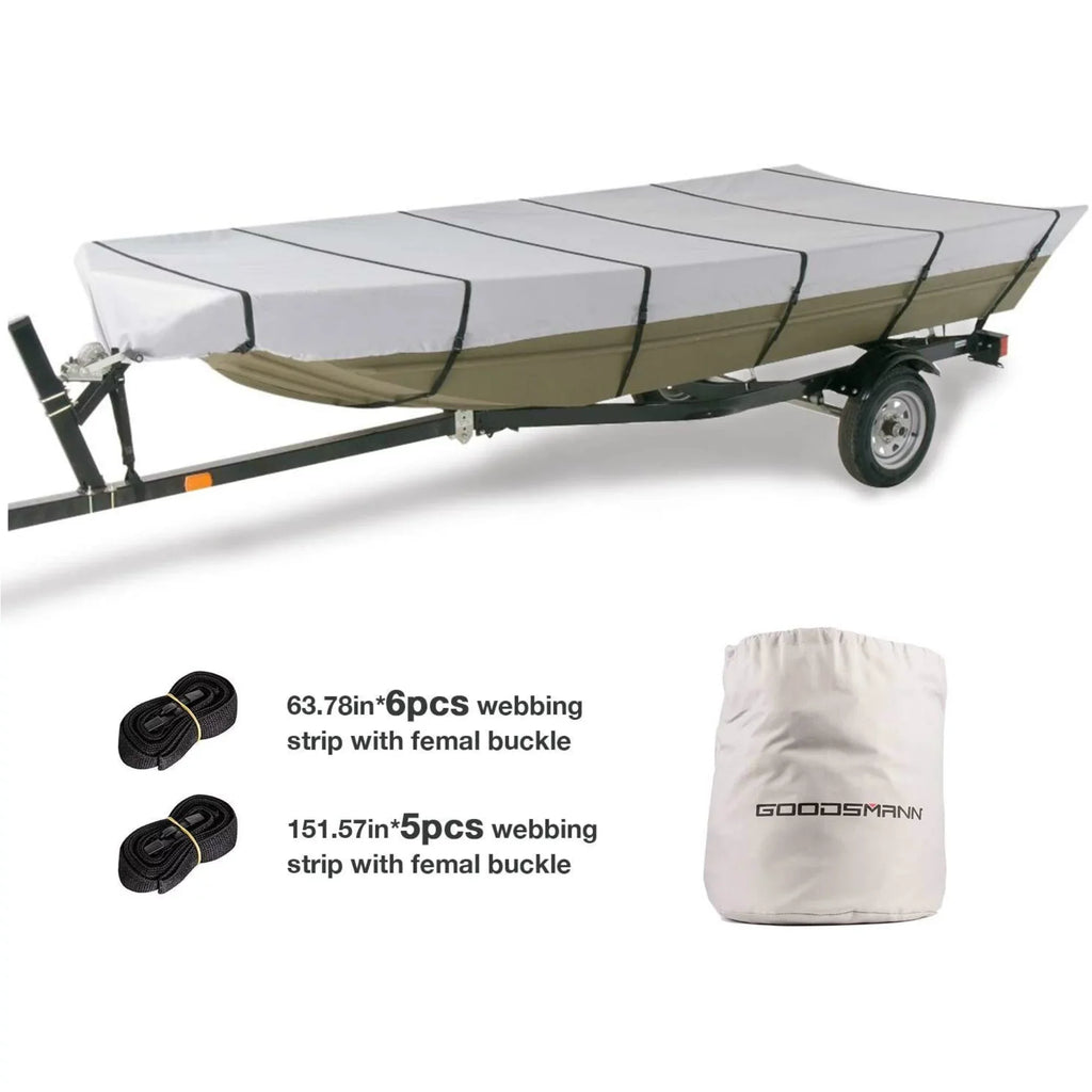 Goodsmann Jon Ship Wrap Silvery Gray Water Strong Trailerable 9921-0152-21( A, 12' L, 56"W )